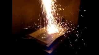 Welding Blanket  Fire Blanket Fabric Spark Testing [upl. by Jedlicka]