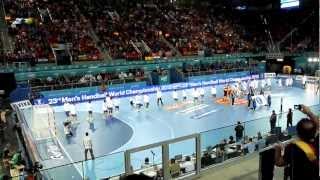 Balonmano EspañaCroacia  Presentación [upl. by Denn590]