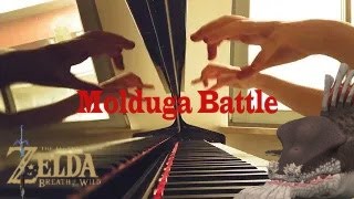 Molduga Battle【Play Piano by ear】モルドラジーク戦【耳コピ】The Legend of Zelda Breath of the Wild ゼルダの伝説 ブレワイ [upl. by Lansing]