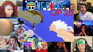 One piece egg head new opening reaction mashup [upl. by Euqinahs]