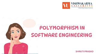 Polymorphism in software engineering polymorphism softwareengineeringtutorials vishwakarma [upl. by Arries]