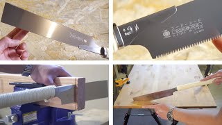 Gyokucho Kataba  Traditional Japanese Saw Way Better Than Western Saws 4K ASMR Unboxing amp Test [upl. by Rolyak]