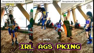 OSRS HighRisk AGS PKing IN REAL LIFE [upl. by Reginauld107]