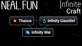 How to Get Infinity War in Infinite Craft  Make Infinity War in Infinite Craft [upl. by Coralie699]