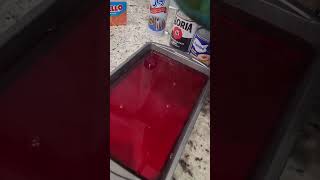 preparacion de gelatina mosaico gelatinamosaico subscribe pleasesubscribe [upl. by Sirronal]