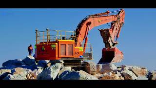 Ocean Reef Marina Breakwaters  WA Limestone amp Italia Stone Group  Excavator OFFICIAL Trailer [upl. by Anitsim]