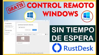 ESCRITORIO REMOTO WINDOWS  SIN TIEMPO DE ESPERA FACIL DE USAR E INSTALAR 2023 [upl. by Saref]