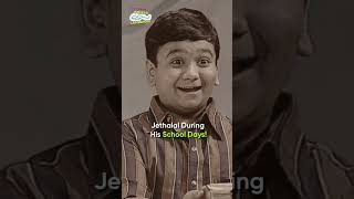 Jethalal during his school days tmkoc funny relatable shorts relatives reels friends scene [upl. by Derraj]