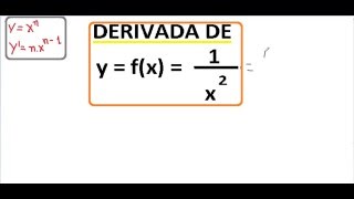 Curso de Cálculo I Diferencial e Integral Como calcular a derivada pela regra da potência Derivação [upl. by Boylston44]