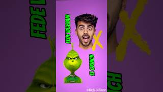 Fusionando a Fede Vigevani con el Grinch elgrinch grinch fedevigevani [upl. by Quickel]