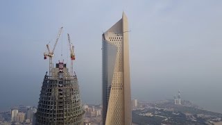 AlHamra Tower Kuwait City 4K  DJI MAVIC PRO [upl. by Xavier]