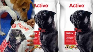 A Buy 1 Get 1 Free Puppy Chicken and Vegetables VDog food review dogfood unboxing [upl. by Adaval]