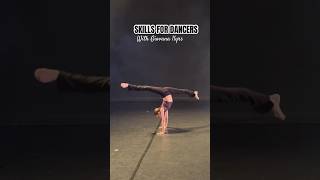 Skills for dancer with Giovana 11 yrs dance dance kidsdance skills danse [upl. by Enitsej]