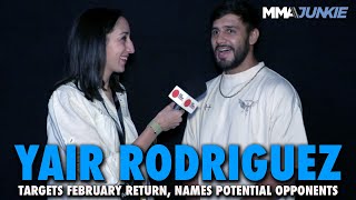 Yair Rodriguez Targets February UFC Return Names Potential Featherweight Opponents [upl. by Dyche]