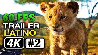 El Rey Leon  Trailer 2 Español LATINO 4K 60FPS Disney 2019 [upl. by Inafetse]