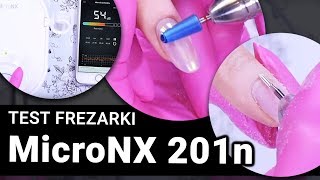 Test frezarki MicroNX 201n  jak wygląda praca nią Ściąganie masy skórki  Drillo [upl. by Pebrook]