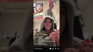 Dixie Damelio New Full IG LIVE 🔴 With Charli Damelio Trevor Zegras amp Landon Barker  11th Dec 2023 [upl. by Esiralc]