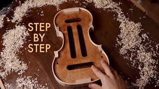 How to Make the Violin at Home Part 1 Making the Violin Ribs [upl. by Curran]