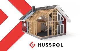 Husspol  Szkieletowe Budownictwo Pasywne Animacje 3D [upl. by Ylaek]