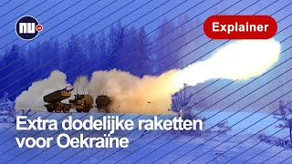 Krachtige nieuwe raketten voor Oekraïne  NUnl  Explainer [upl. by Yatnohs]