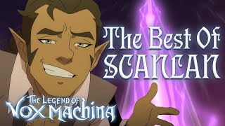 The Very Best of Scanlan Shorthalt in Season 1  The Legend of Vox Machina [upl. by Nazus]