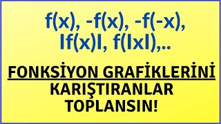 FONKSİYON GRAFİKLERİ KONUSORU tyt ayt matematik [upl. by Kanor]