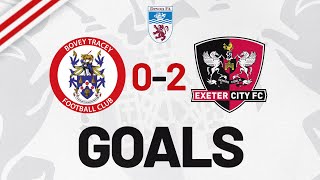 DEVON BOWL GOALS Bovey Tracey 0 Exeter City 2  Exeter City Football Club [upl. by Worthy]