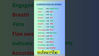 Learn English words meaning english spokenenglish vocabulary words trending ytshorts shorts [upl. by Adniuqal]