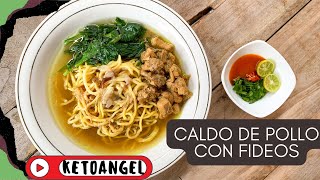 Caldo de Pollo con Fideos La Receta Perfecta para Días Fríos [upl. by Tedie]