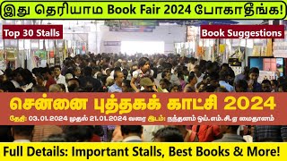 Chennai Book Fair 2024  Full Details  Top 30 Stalls List  What amp Where to Buy  Children Books [upl. by Yejus]