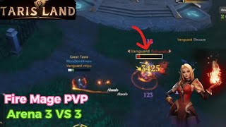 Tarisland Arena 3 VS 3  Fire Mage PVP [upl. by Humfried]