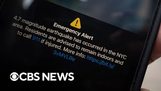 Earthquake rattles New Jersey New York City and surrounding areas  full coverage [upl. by Netsuj]