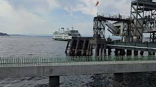 Chimacum ferry arriving in Seattle [upl. by Verger142]