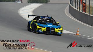 BMW M4 GT3 Assetto Corsa Mod Download  Laguna Seca Hot Lap  Onboard [upl. by White416]