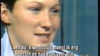 Winter Olympic Games Calgary 1988  after 1500 m interview Kania Mundt [upl. by Harberd]