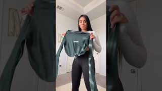 GYMSHARK ready for the gym try on haul 2024 😳 GYMSHARK HAUL [upl. by Artenak558]