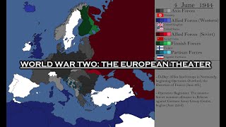 World War Two The European Theater Every Day [upl. by Mastrianni]