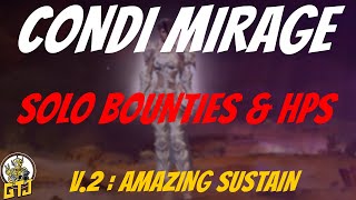 Condi Mirage GW2 Open World Build  Face Tank HPs amp Bounties amp More  V2  Much More Sustain [upl. by Cort75]