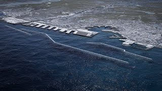 Genoas New Breakwater in 3D [upl. by Nylaj]