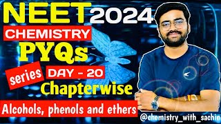 NEETPYQS CHEMISTRY 2016 to 2023 Alcohols  phenols amp ethers CLASS 12th CHEMISTRY neet2024 jee [upl. by Aenel]