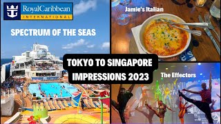 SPECTRUM OF THE SEAS 2023  4K Travel Impressions  August 2023 [upl. by Adnarrim]