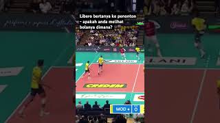 Bola hilang  Volleyball Liga Italy zoom [upl. by Tempa]