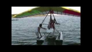 We teach hang planes to fly 13 fl Мы учим летать дельталёты 13 flv [upl. by Aicilyt766]