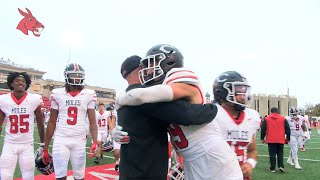 Mules Football Central Missouri Rolls Past No 1 Pittsburg State 3713 [upl. by Wendall208]