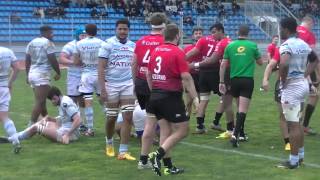 Rugby Espoirs RCT Toulon vs Racing Métro Réumé Match Championnat de France Live TV Sports 2016 [upl. by Adnorhs]