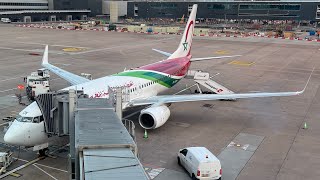 Royal Air Maroc Boeing 737800 Landing At Casablanca From Manchester [upl. by Kacerek771]