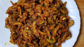 Karele ki sabji l Easy amp Tasty karela l Bittergourd onion sabzi [upl. by Barlow763]