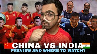 India vs China Preview Asian Games amp Where to watch Live [upl. by Anitsirt]