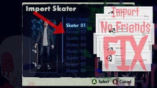 Skate 3 Import Friends List Fix missing list [upl. by Noam]