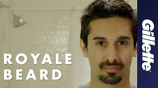 Beard Styles How to Shave the Royale Beard  Gillette [upl. by Nwahs]